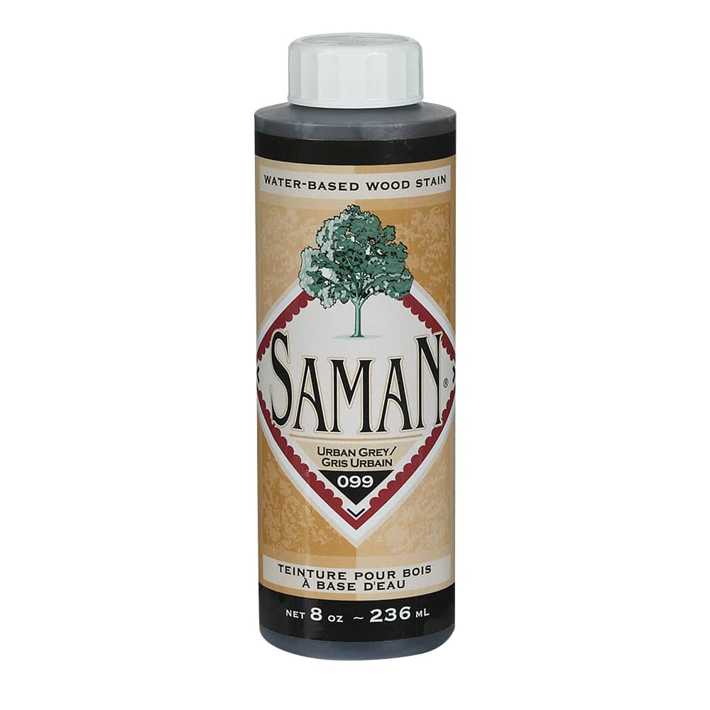 Teinture au latex pour bois gris urbain 236&nbsp;ml