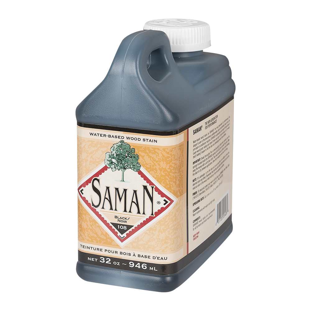 Teinture au latex pour bois noir 946&nbsp;ml