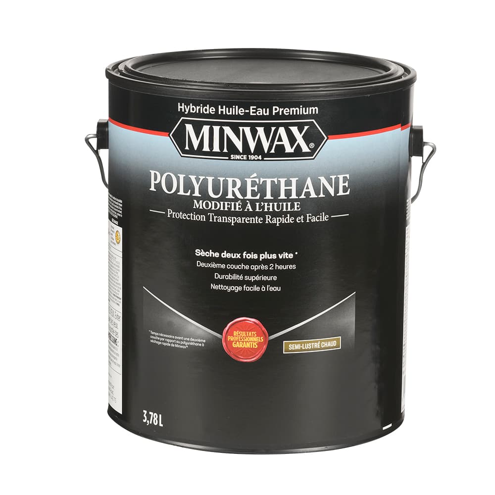 Vernis au polyuréthane Semi-lustré 3,78 L