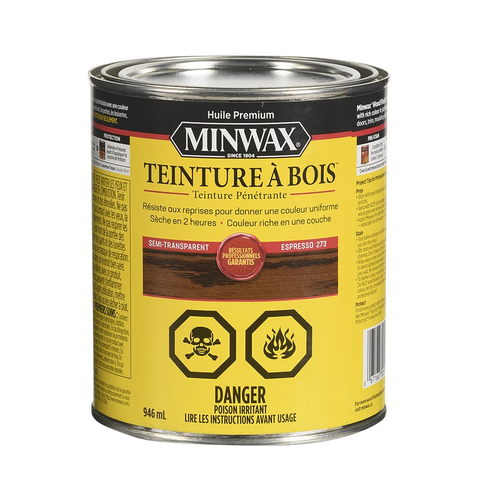 Teinture à l'huile espresso 946 ml