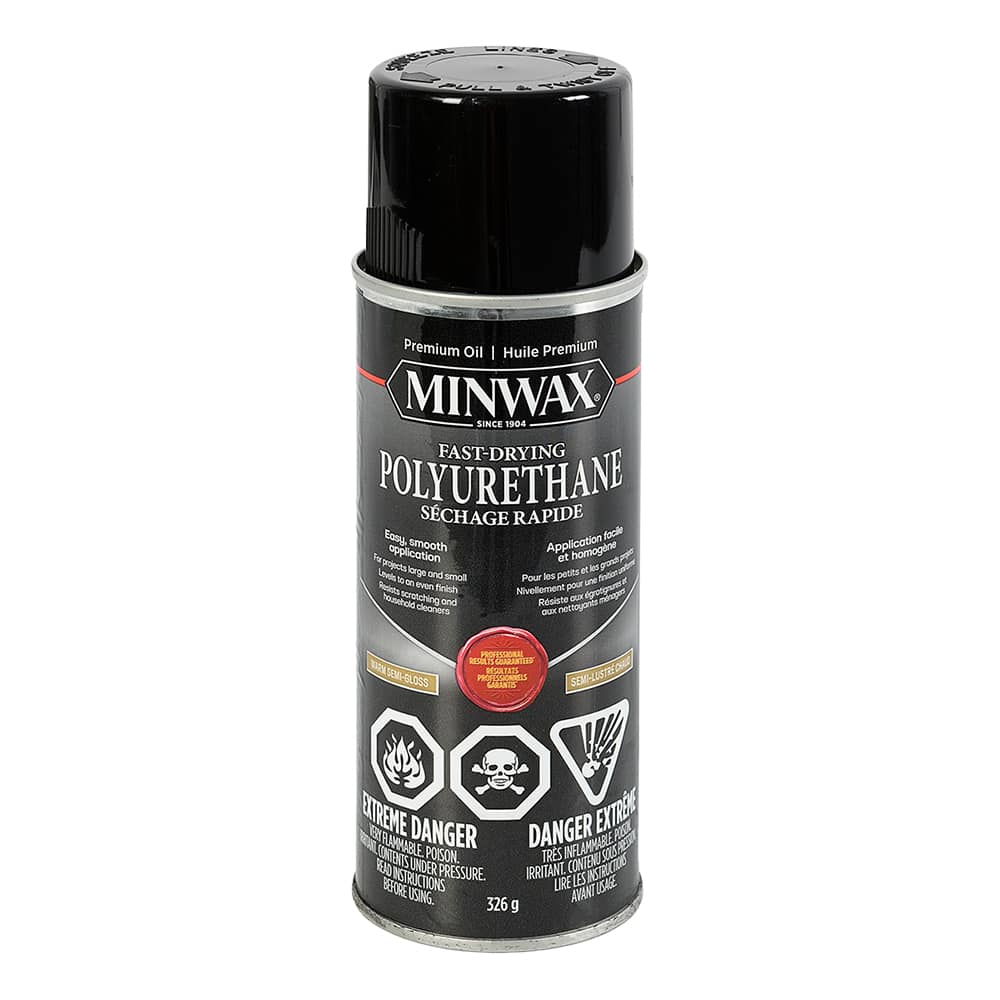 Vernis au polyuréthane semi-lustré 326 g