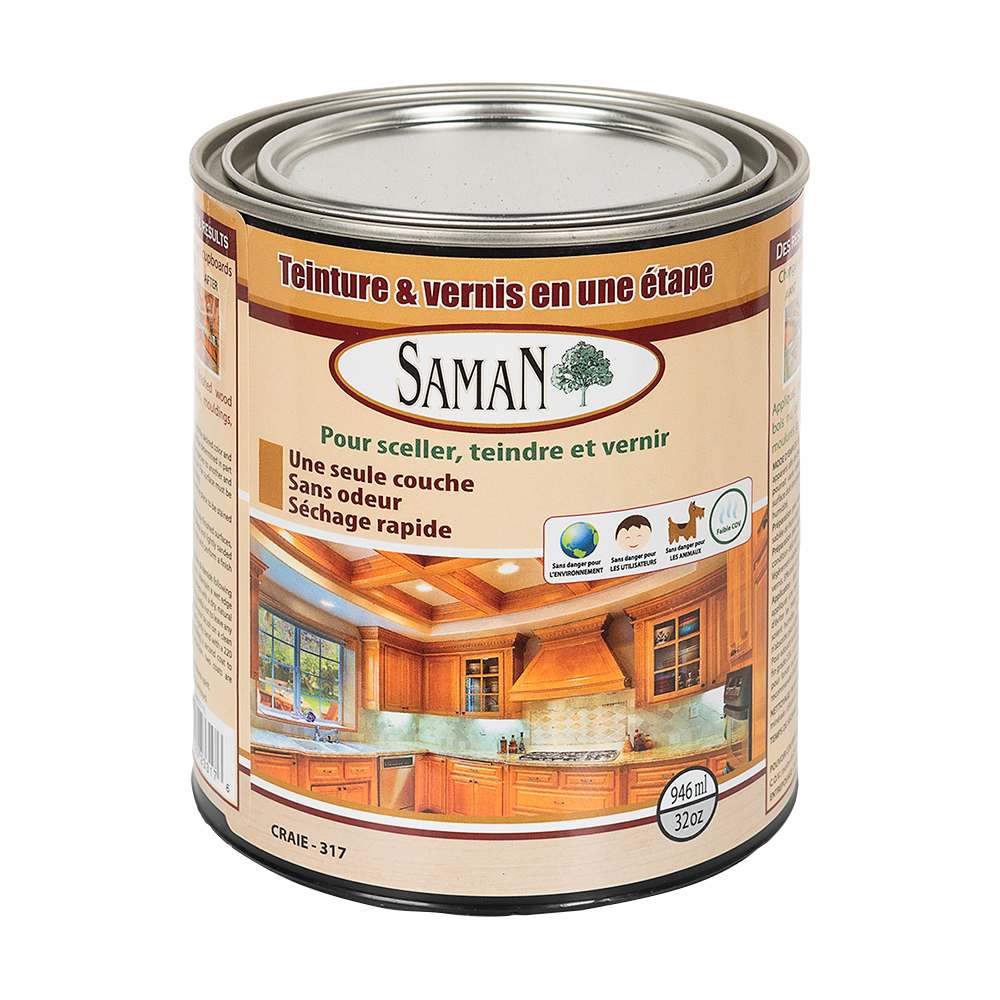 Teinture & vernis  craie 946 ml