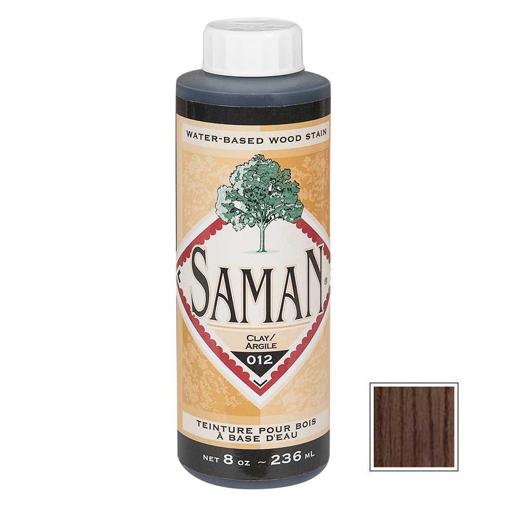 Teinture au latex pour bois argile 236&nbsp;ml