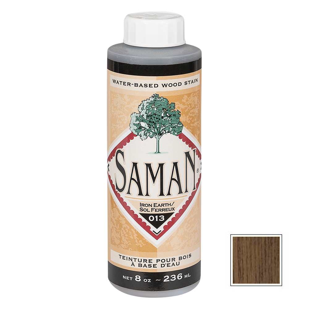 Teinture au latex pour bois sol ferreux 236&nbsp;ml