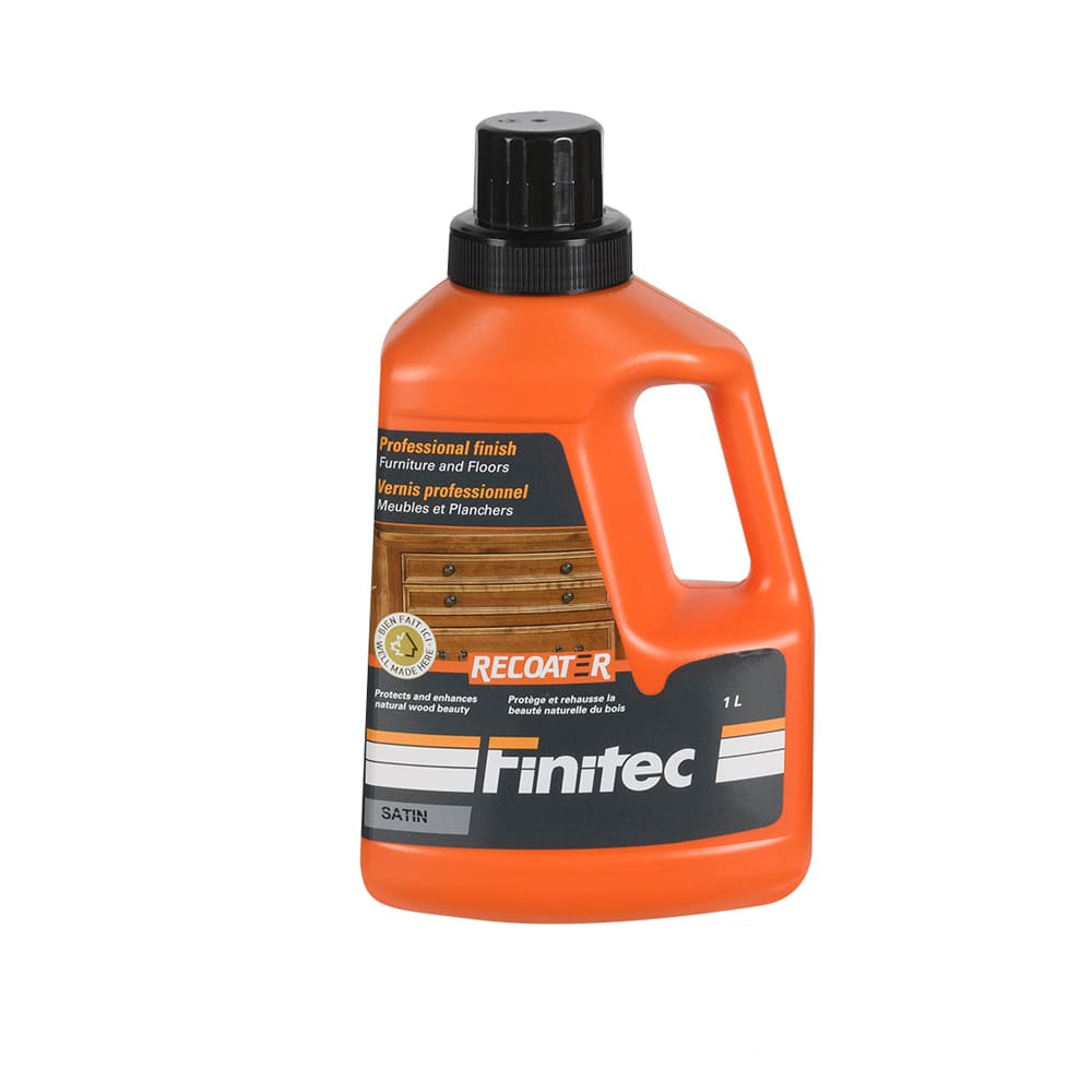 Recoater Professional Furniture and Floors Satin Varnish 1 L