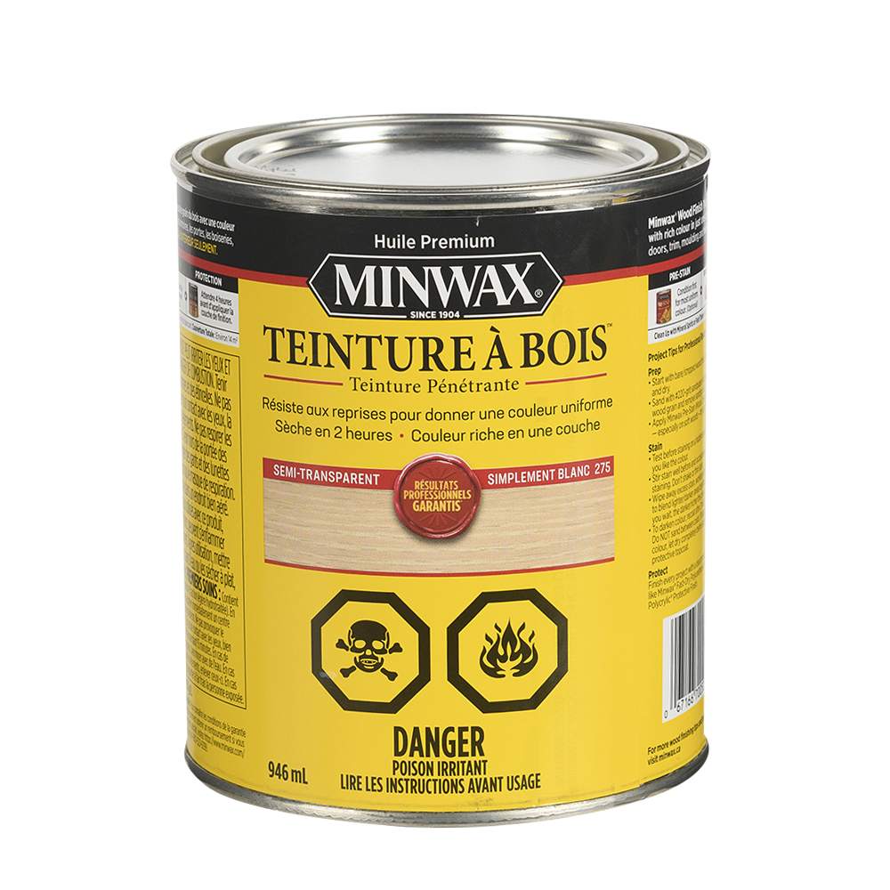 Minwax Wood Stain 946 ml, white