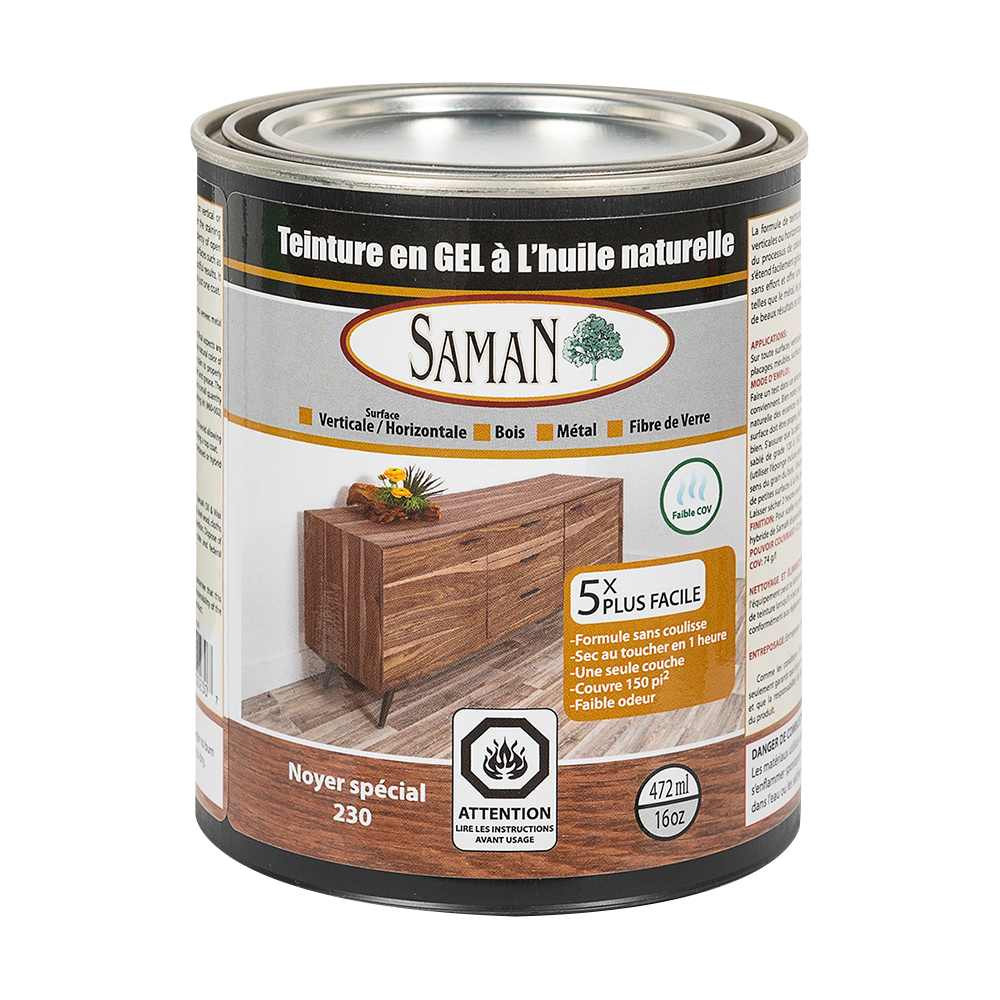 Teinture en gel noyer spécial 472 ml