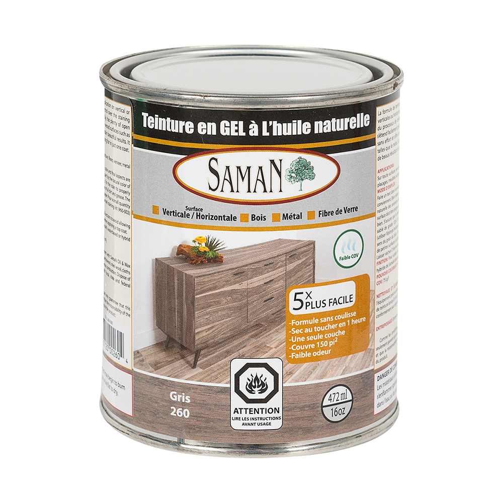 Gel Stain Grey 472 ml