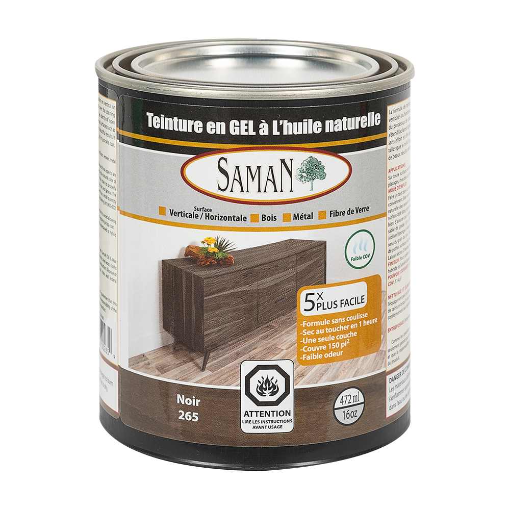 Teinture en gel noir 472 ml