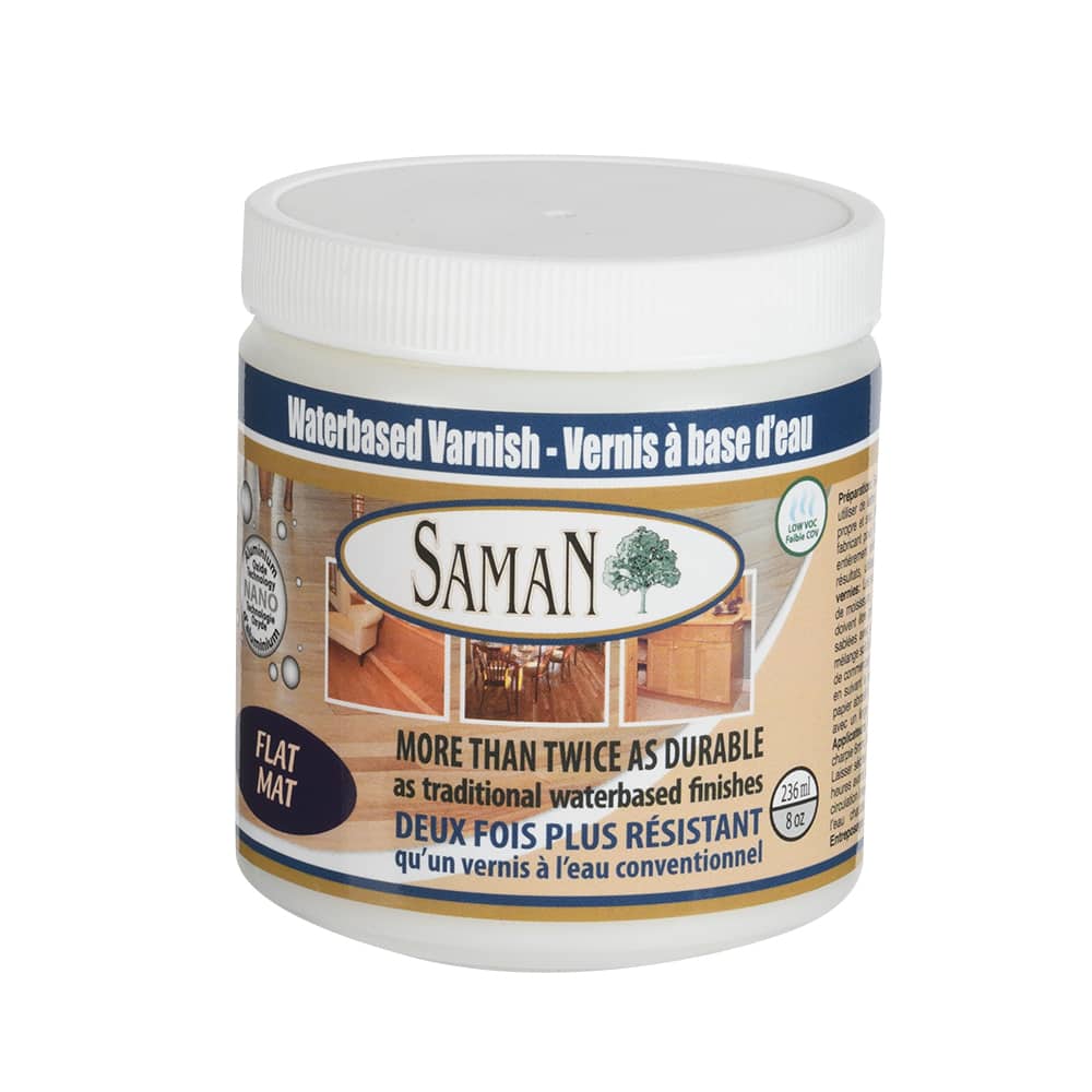 Vernis à base d'eau intérieur mat 236 ml