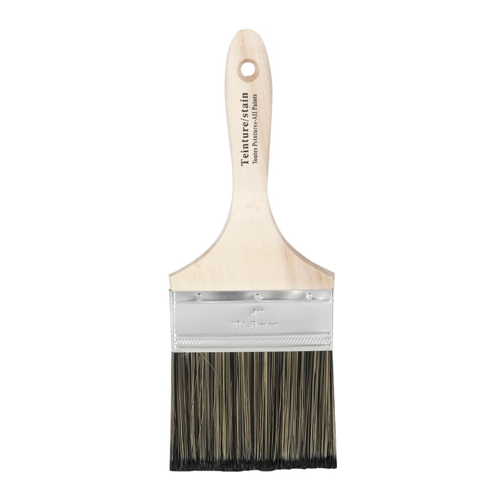 Staining Brush Mixed Bristles 4 in.