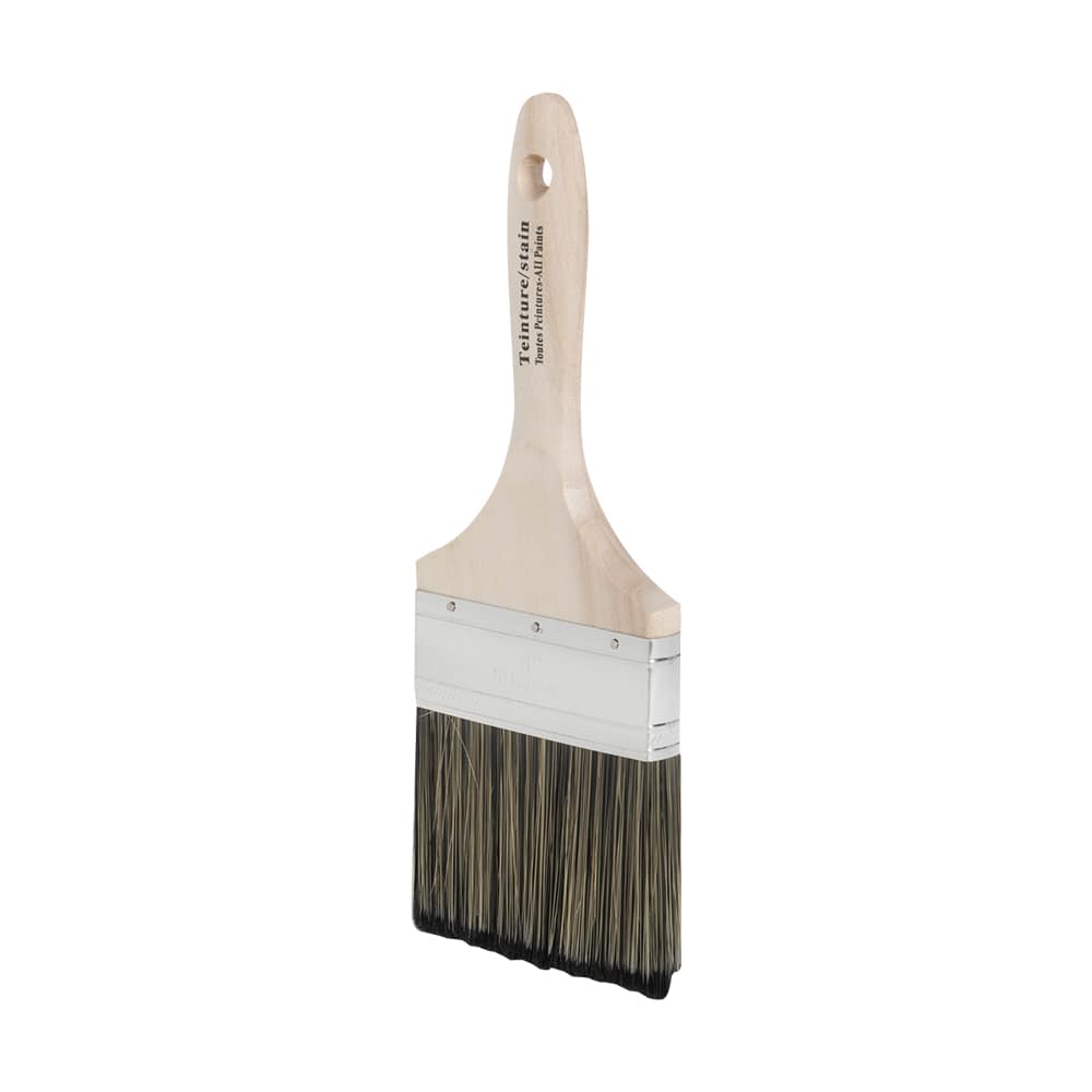 Staining Brush Mixed Bristles 4 in.