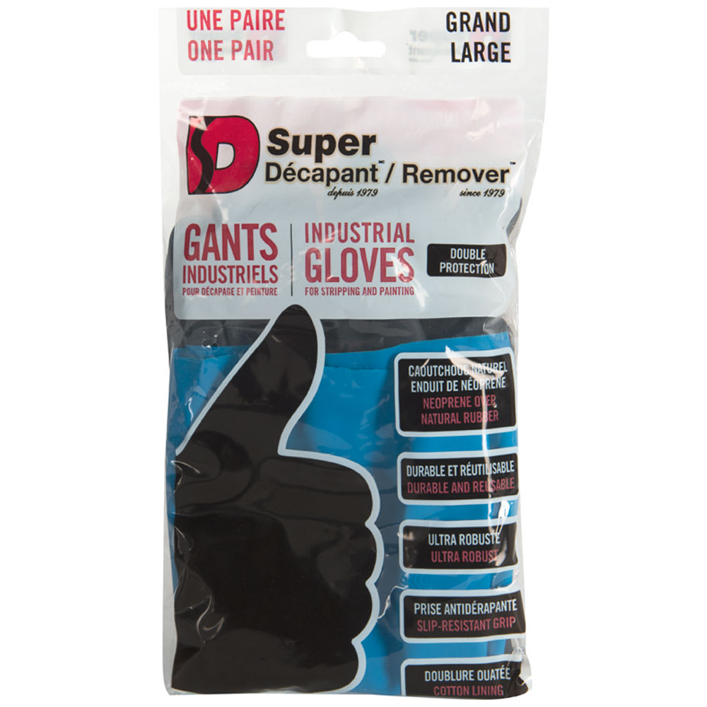 Gants de caoutchouc grand