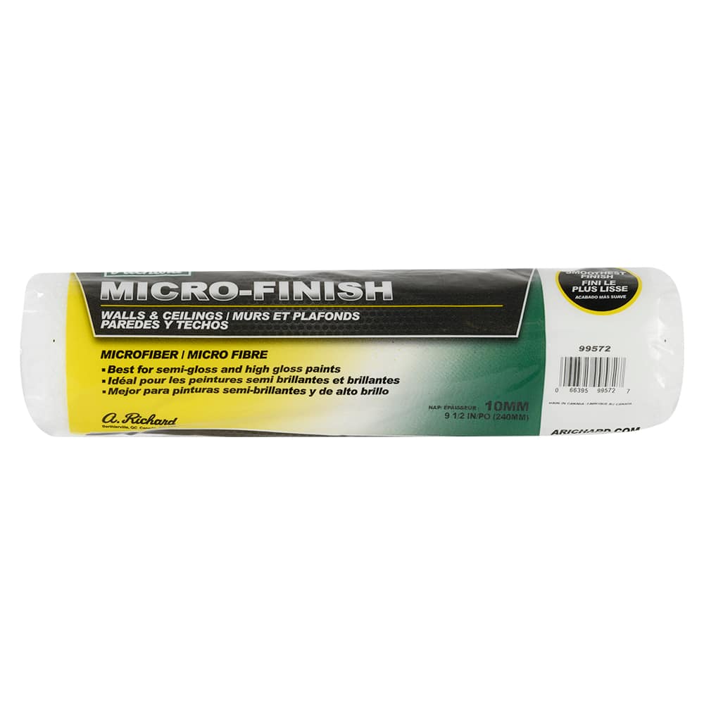 Rouleau à peinturer Micro-Finish 9 1/2 po 10 mm A. RICHARD