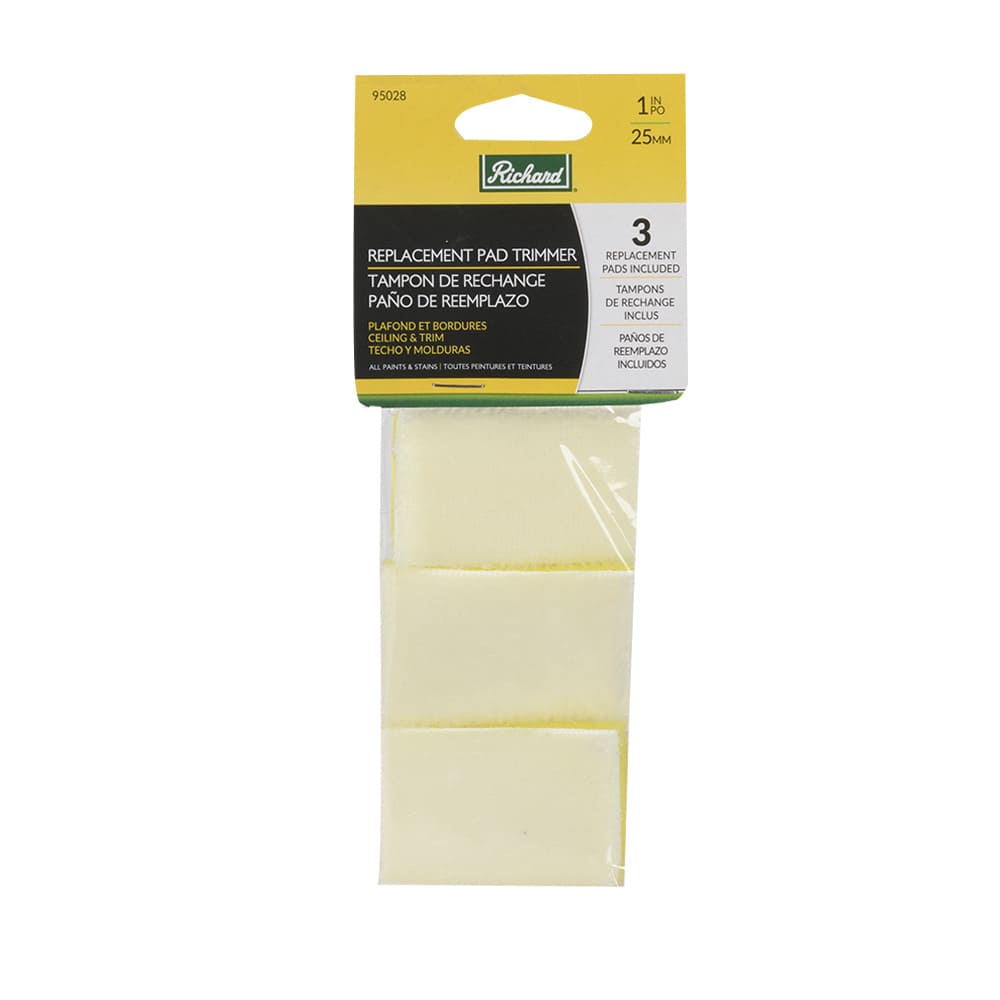 Paint Edger Replacement Pads Pkg/3