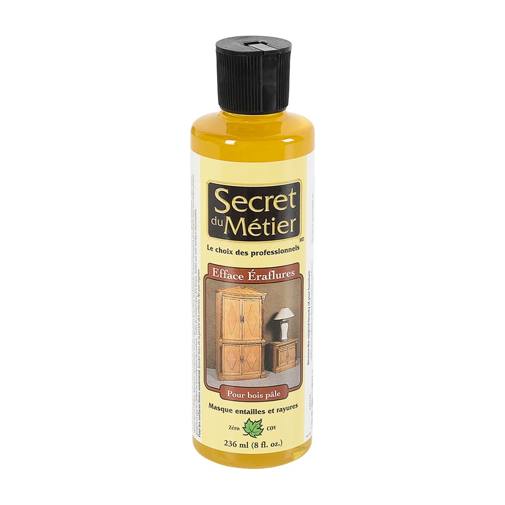 Efface éraflures pour bois pâle Secret du métier 236 ml
