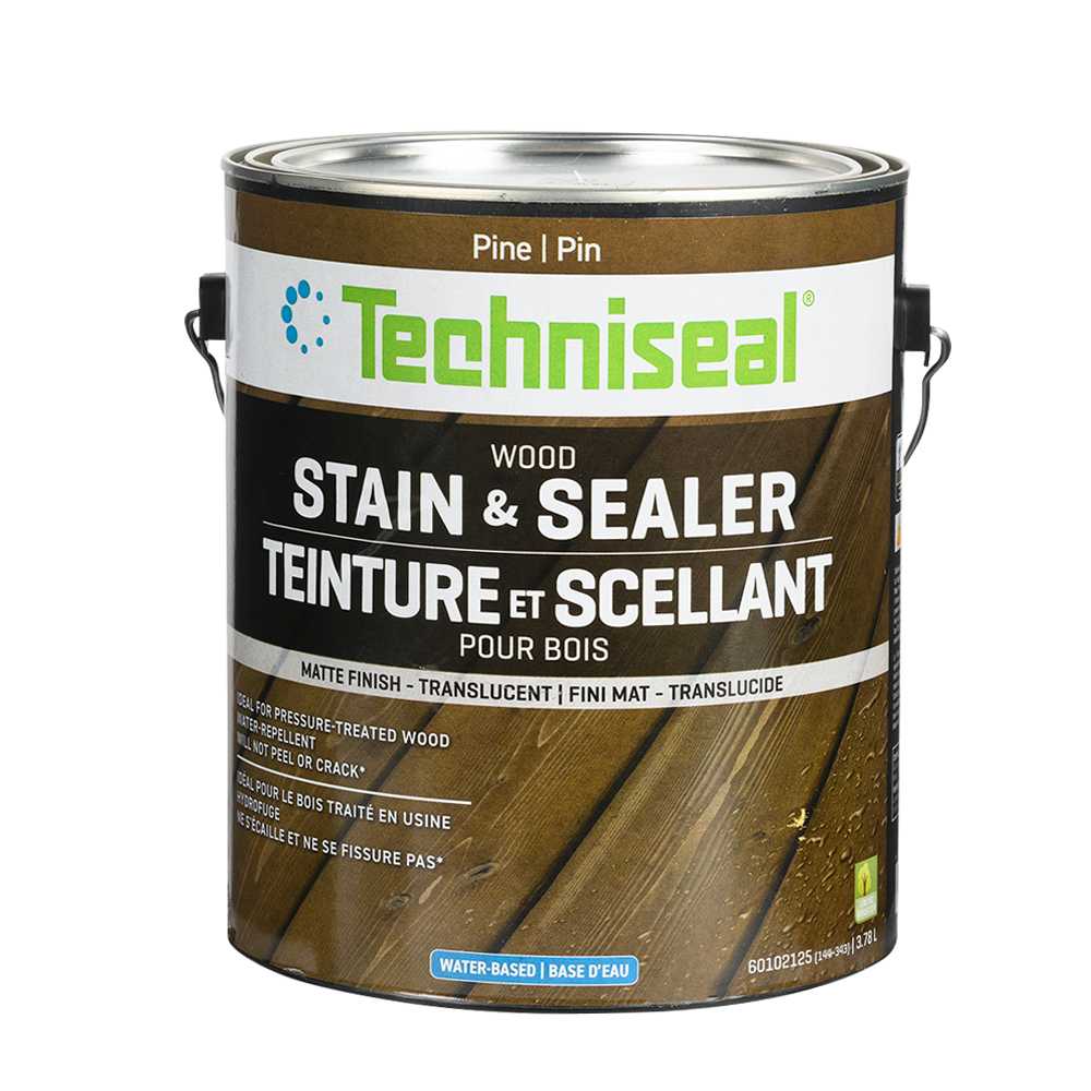 Wood Stain and Sealer 3.78 L