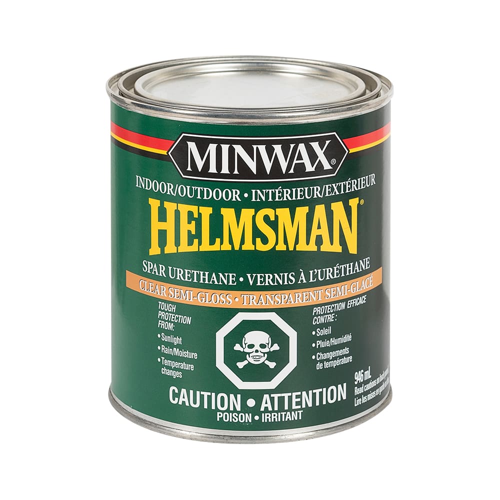 Vernis à l'uréthane pour l'extérieur Helmsman semi-lustré 946 ml