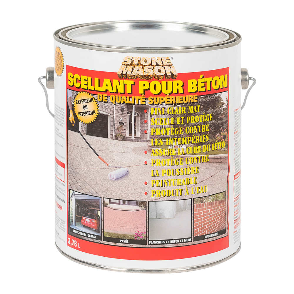 Scellant pour béton mat 3,78 L