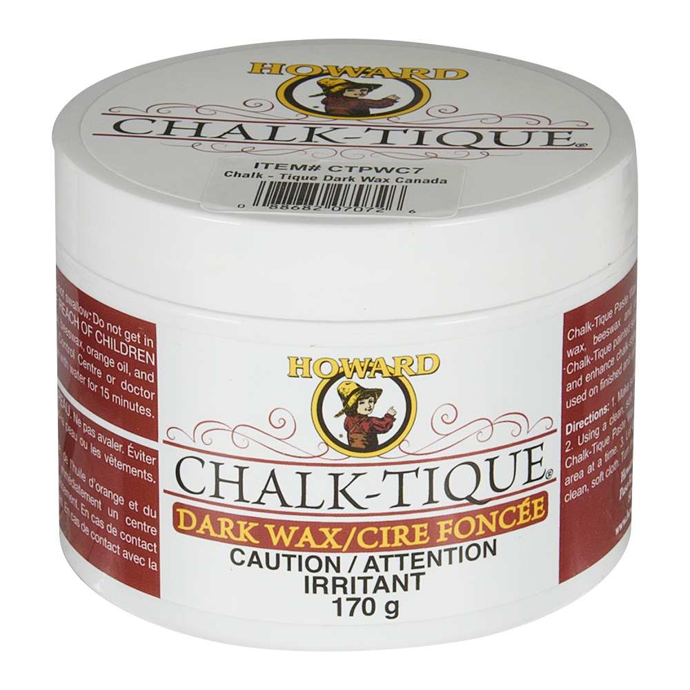 Cire en pâte foncée pour peinture à la craie 170 g