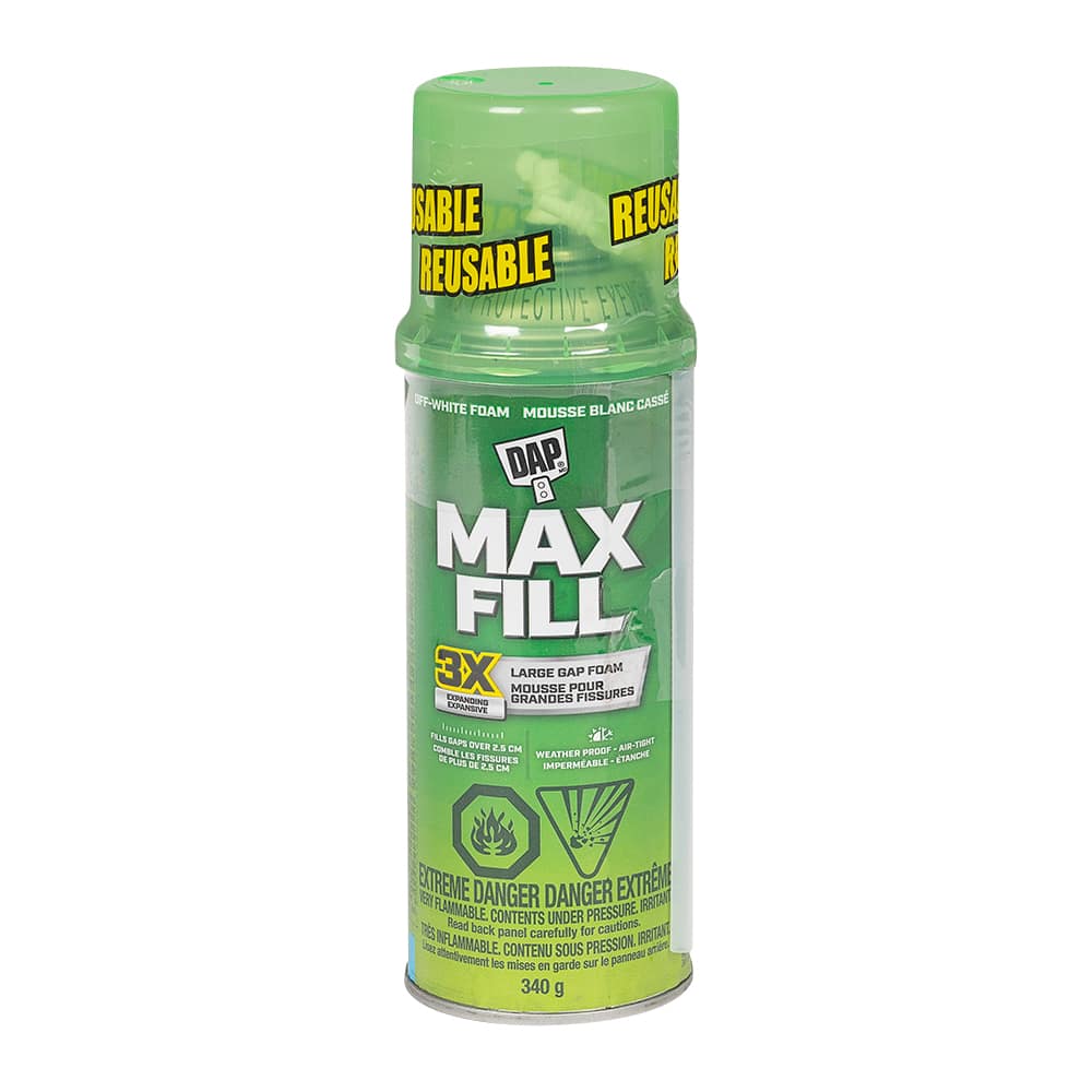 Mousse isolante MaxFill expansion maximale 340 g
