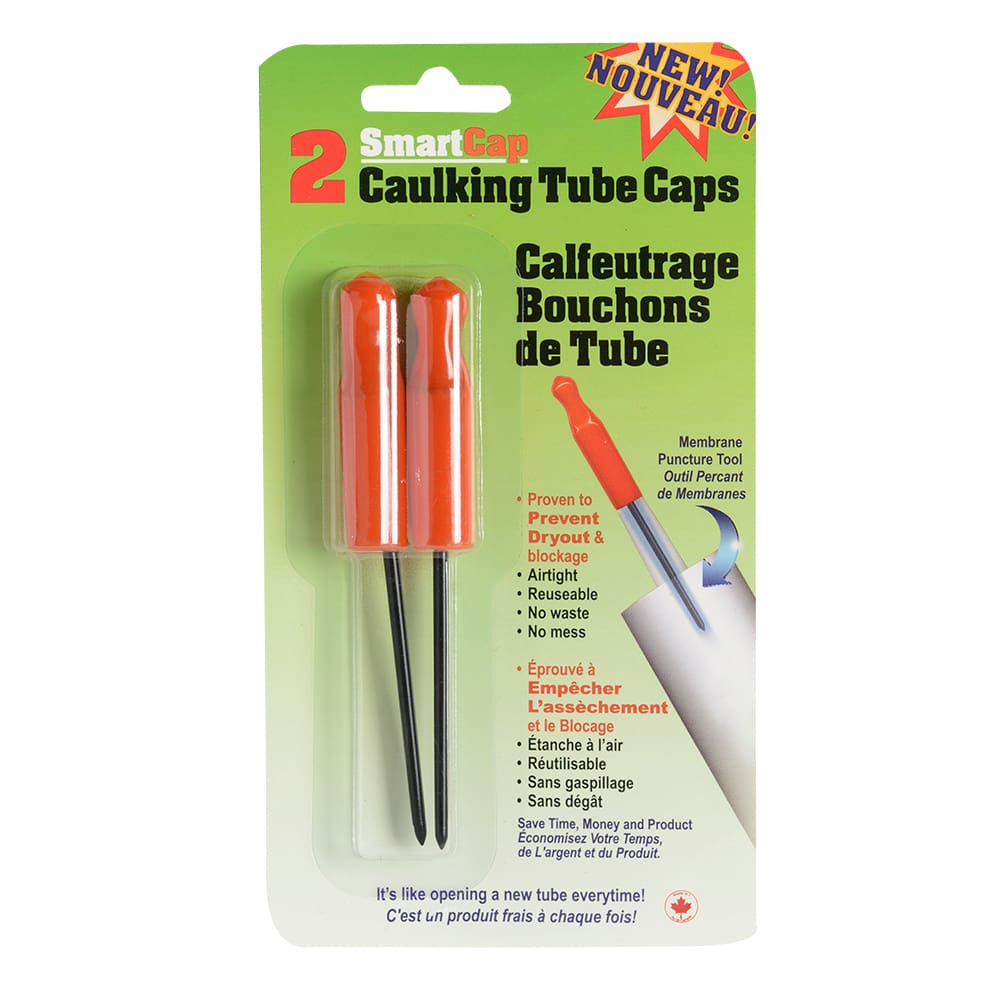 Bouchons pour tube de calfeutrant Pqt/2
