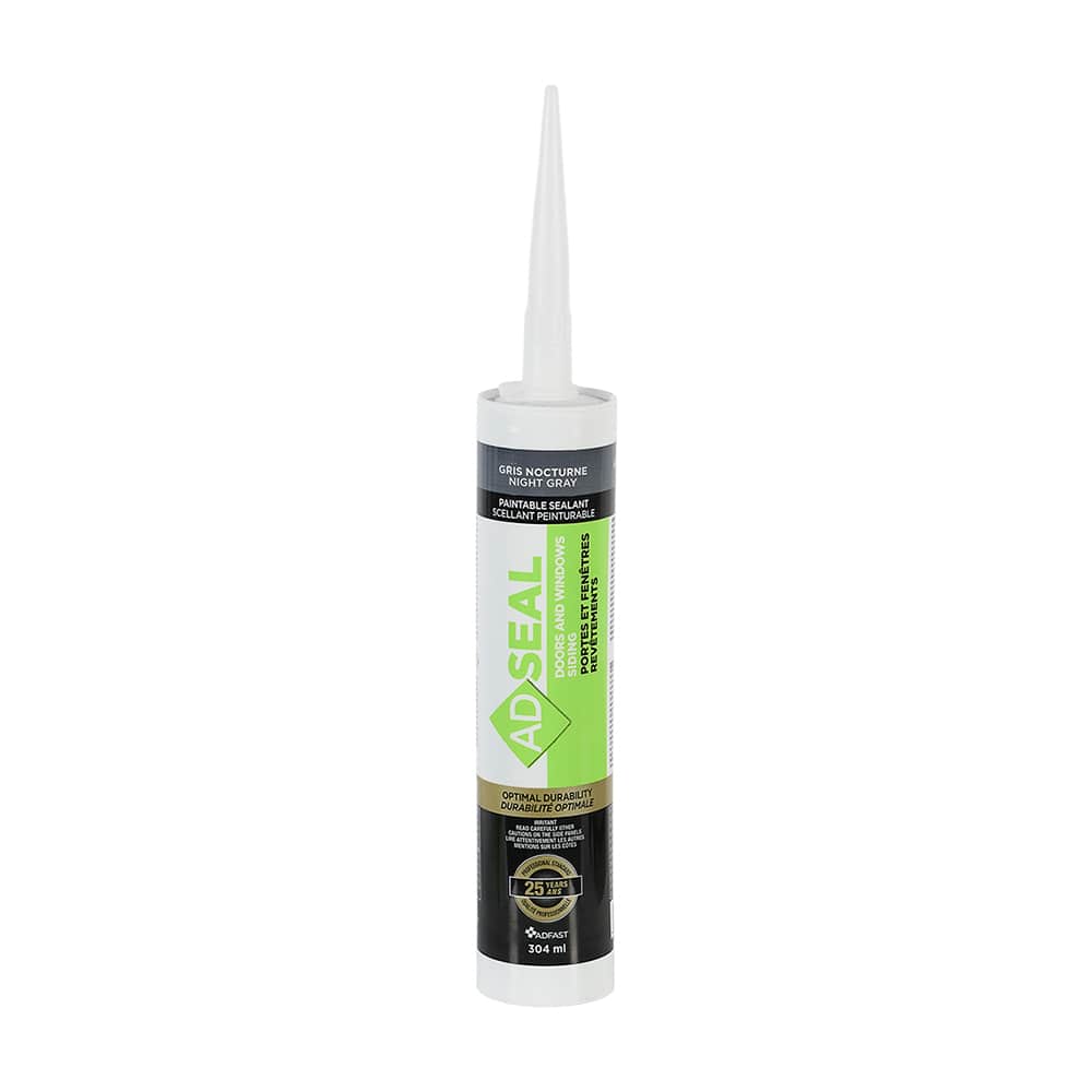 Scellant hybride Adseal porte-fenêtre-revêtement gris&nbsp;nocturne&nbsp;304&nbsp;ml