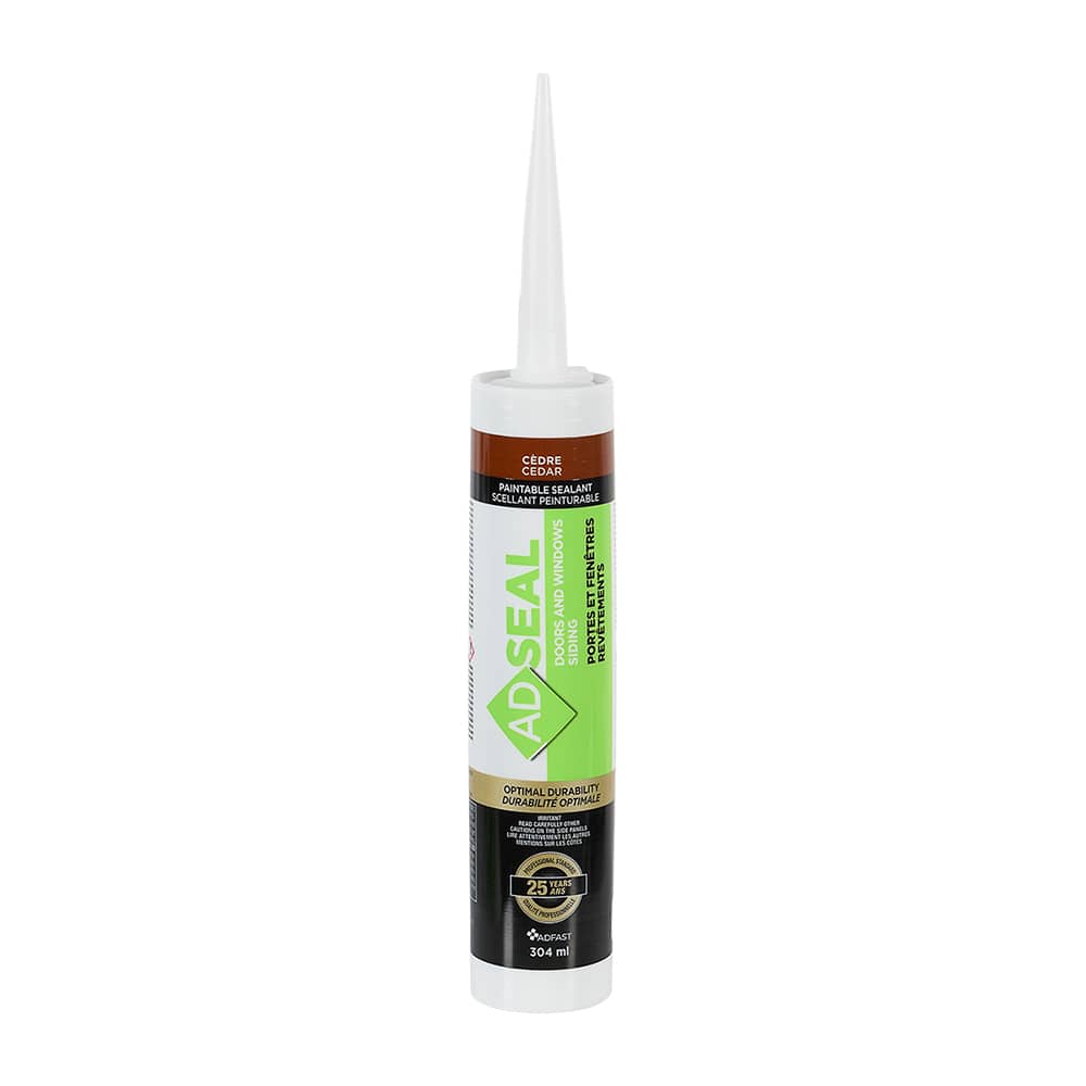 Scellant hybride Adseal porte-fenêtre-revêtement cèdre&nbsp;304&nbsp;ml