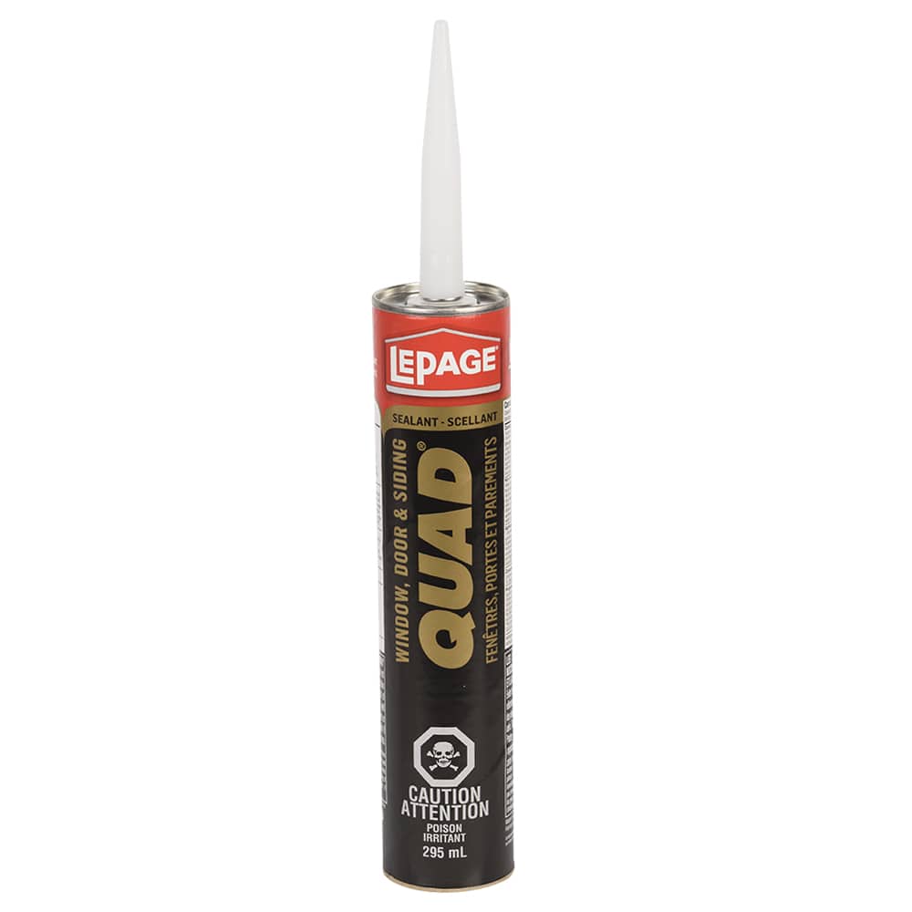 Quad Sealant Door-Window-Siding Arctic White 295 ml