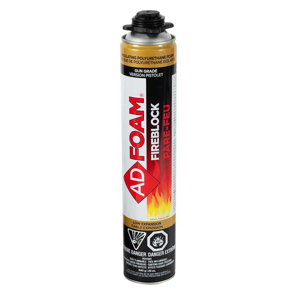 Mousse isolante pare-feu Fireblock 840&nbsp;g