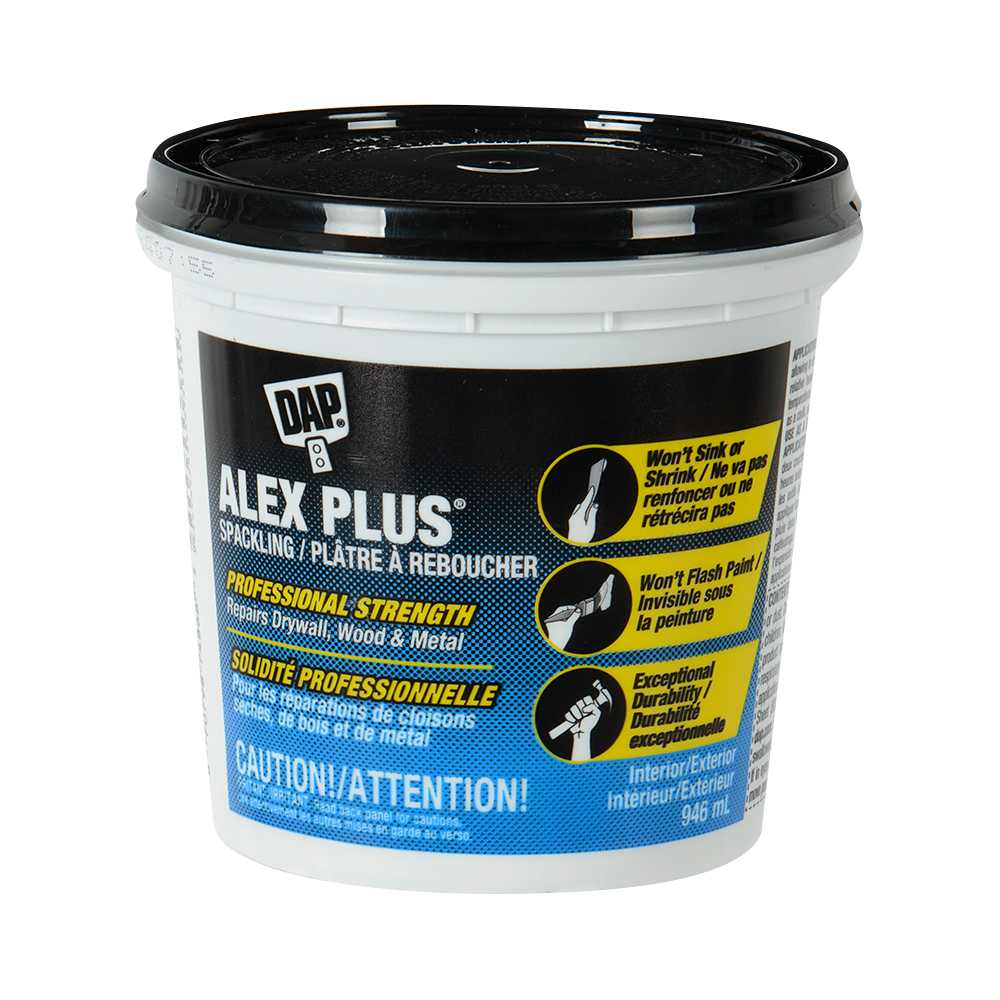 Plâtre à reboucher Crack Shot 946 ml