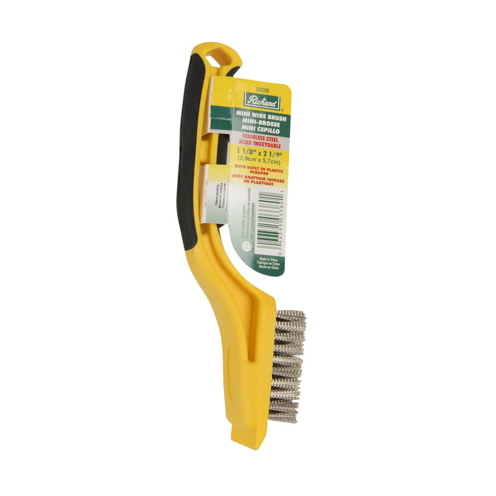 Minibrosse d'acier inoxydable 6 po A. RICHARD