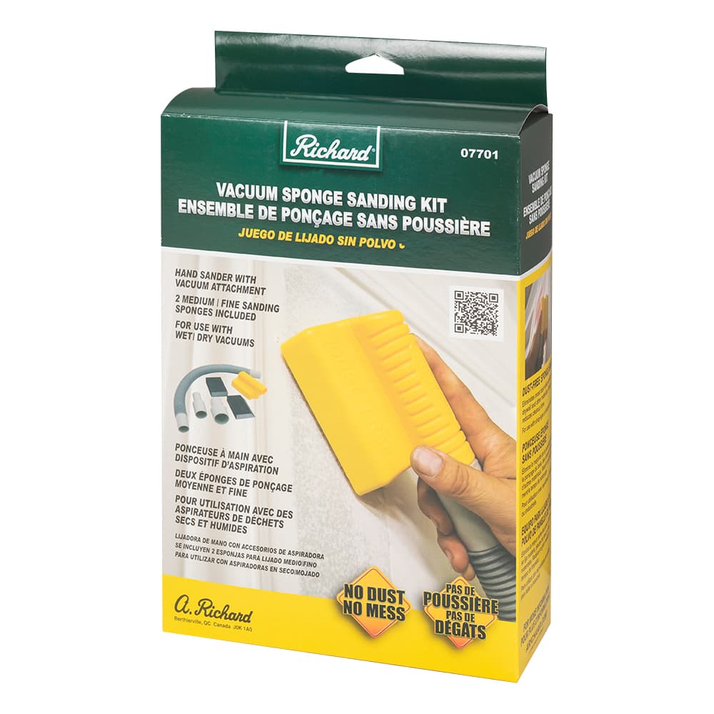 Ensemble de ponçage sans poussière A. RICHARD