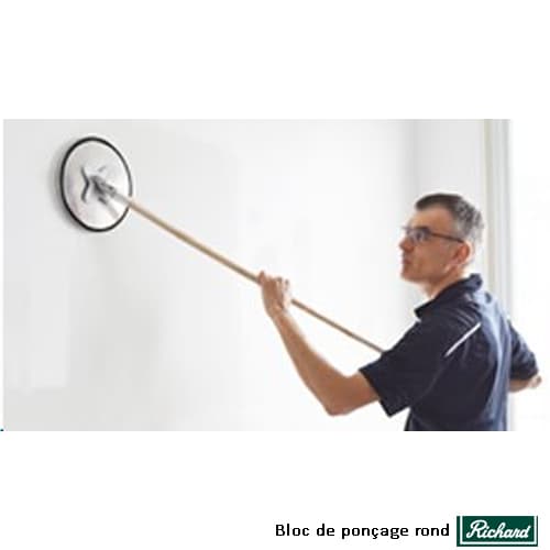 Bloc de ponçage rond A. RICHARD