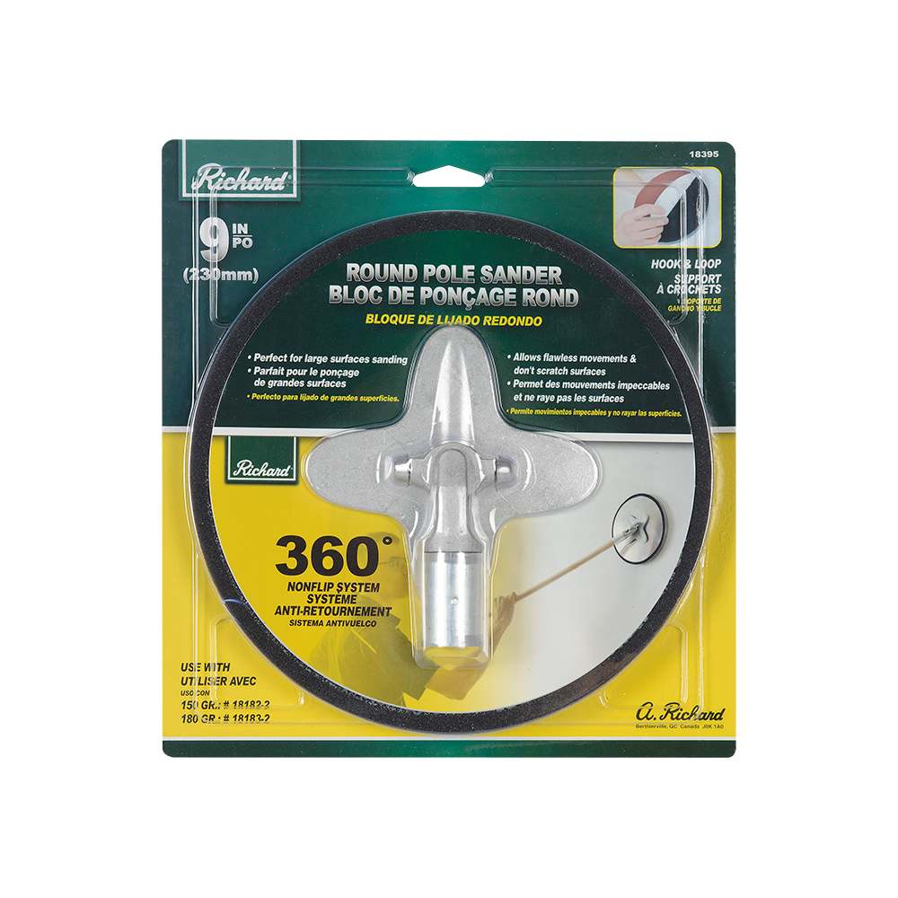 Bloc de ponçage rond A. RICHARD