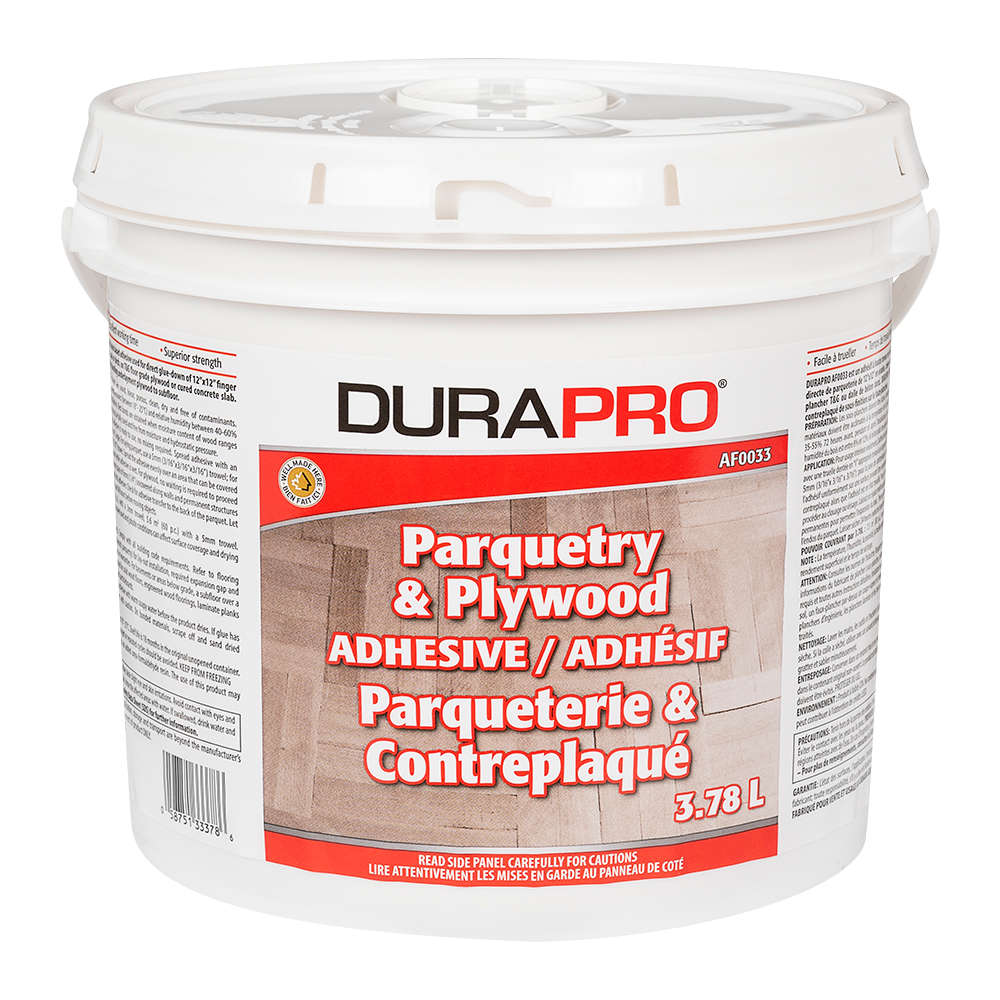 Natural Wood Parquet Adhesive - 3.78 L