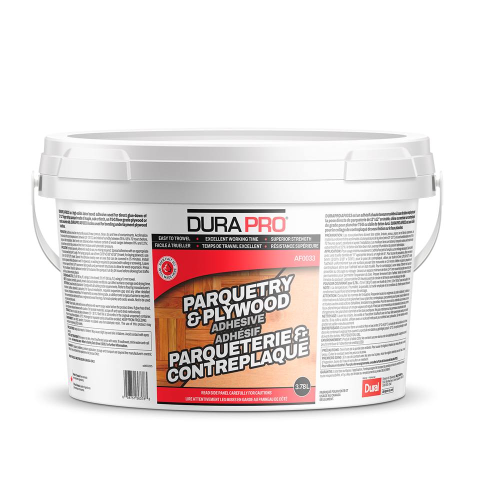 Natural Wood Parquet Adhesive - 3.78 L