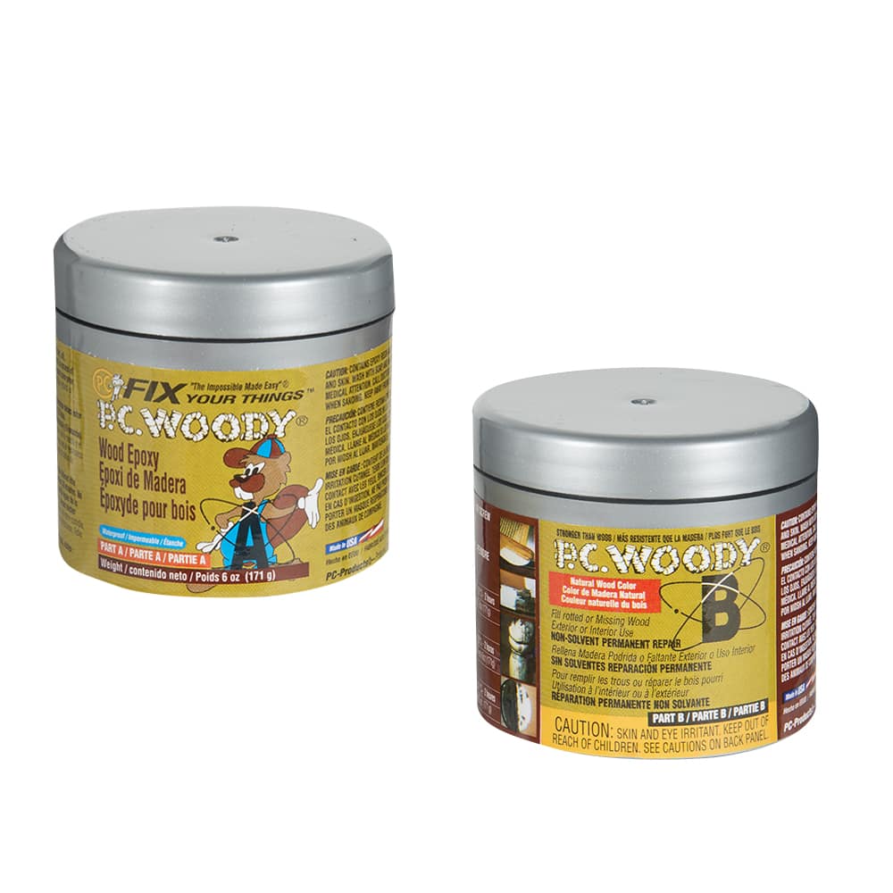 Pâte époxy pour bois PC-Woody 6 oz