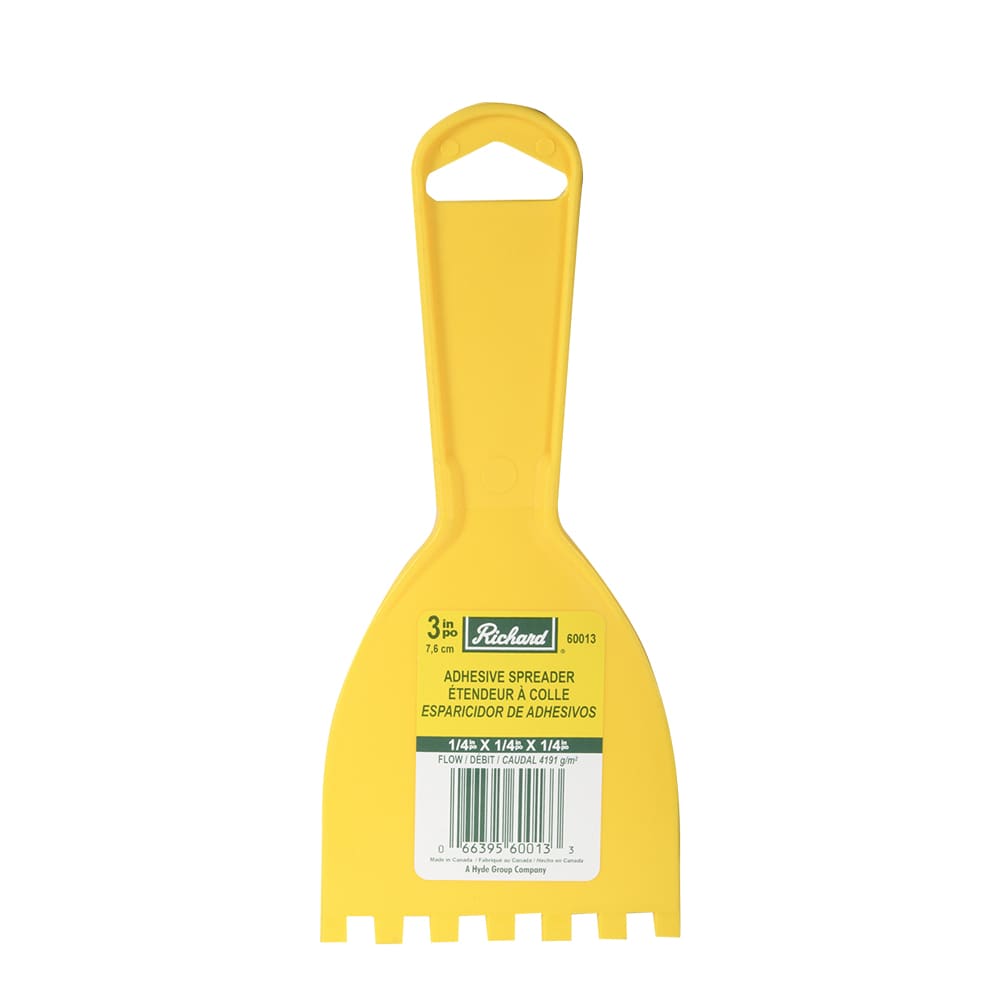 Étendeur à colle 1/4 po x 3 po A. RICHARD