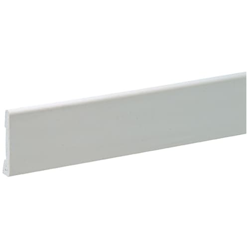 Plain PVC Case Moulding - 3/8 in. x 2-1/8 in. x 7 ft