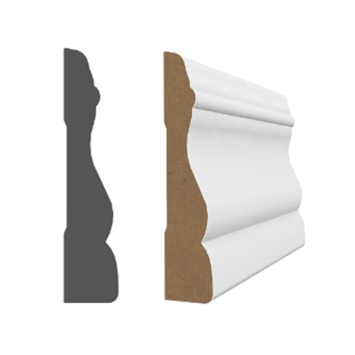 Colonial Wood Fibre Case Moulding 5/8 in. x 2 3/4 in. x 14 ft.