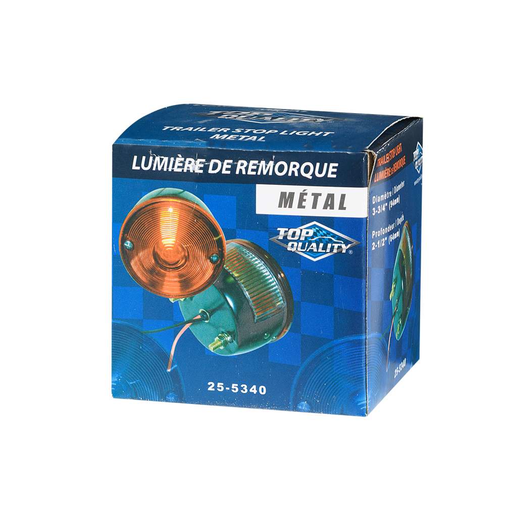 Feu d'arrêt pour remorque 3 3/4 po