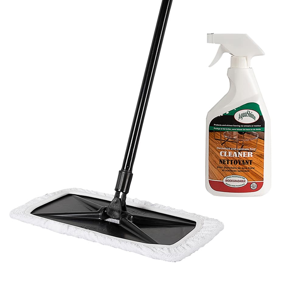 Ensemble de nettoyage pour planchers Aquashine 800 ml