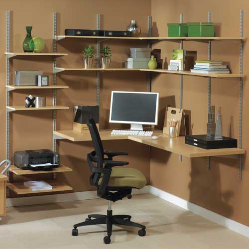 Montant à crémaillère double pour tablettes 63 po