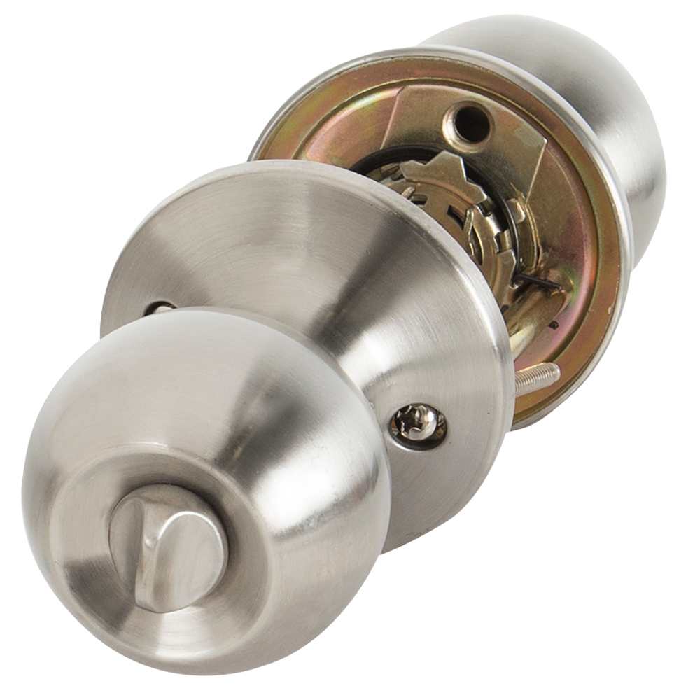 Poignées de porte d'entrée à clé acier inoxydable Pqt/2