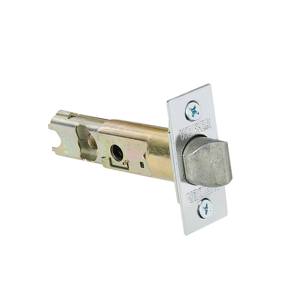 Poignée de porte de passage Fairfax chrome satiné