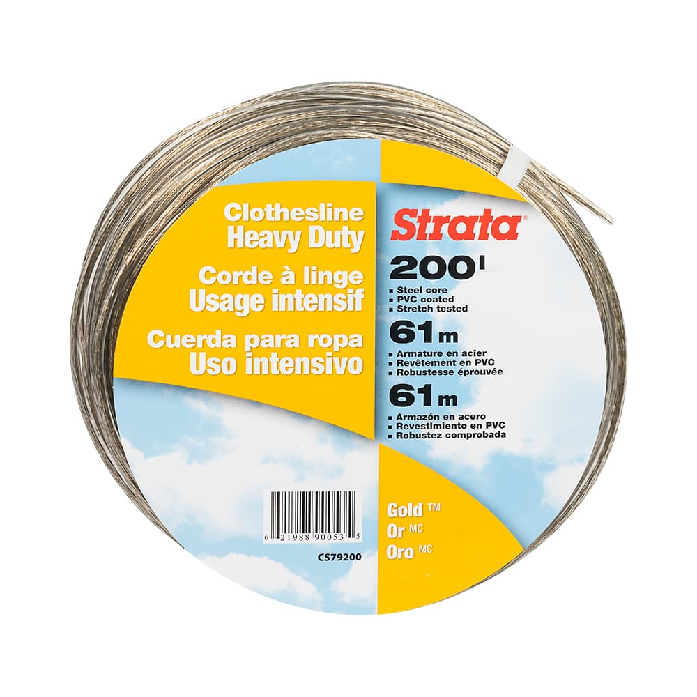 Corde à linge 200 pi usage intensif
