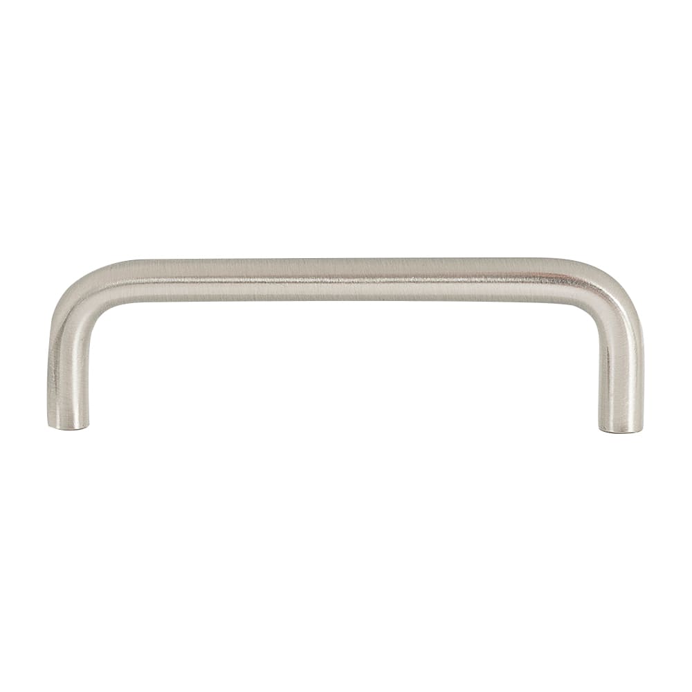 Poignée d'armoire en métal Livingston nickel brossé 96&nbsp;mm&nbsp;c/c