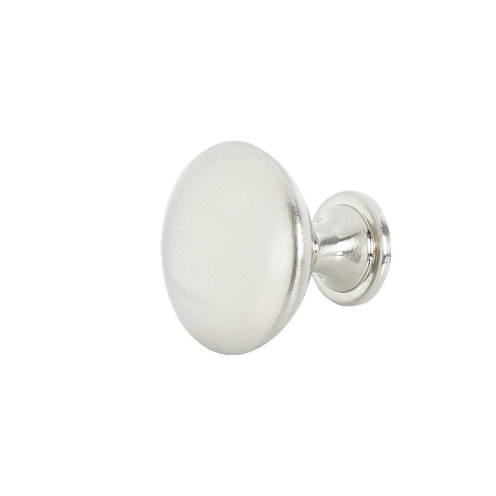 Bouton d'armoire en métal Copperfield nickel brossé 30&nbsp;mm RICHELIEU