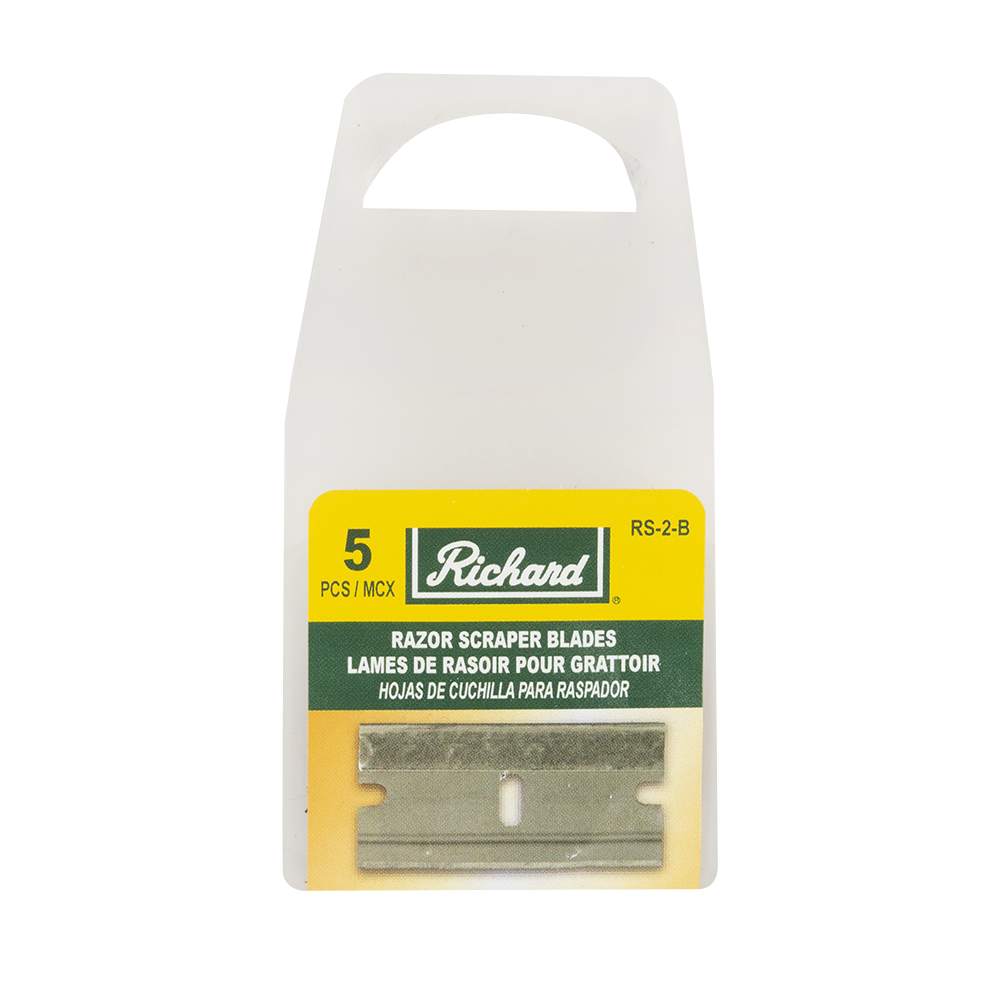 A. RICHARD Window Scraper Replacement Blades Pkg/5